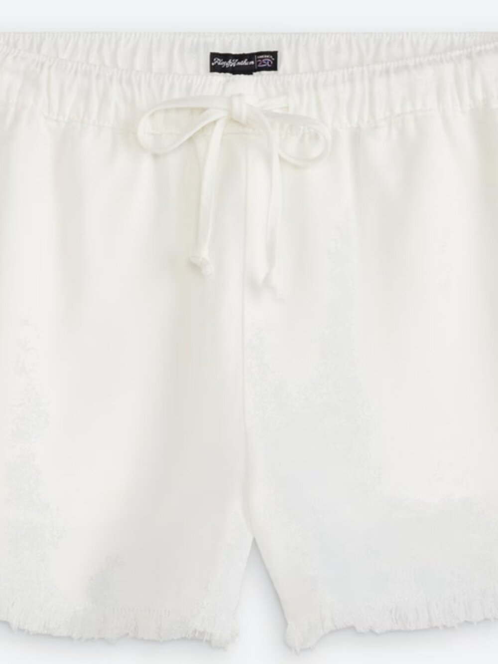 Mabel Tencel Frayed Drawstring Short - Picture 4 of 4